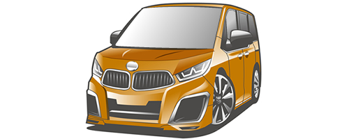 スモークフィルムによる車のドレスアップ
